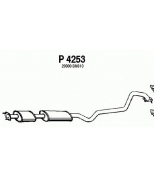 FENNO STEEL - P4253 - Глушитель средний NISSAN ALMERA 1.8 00-